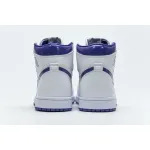 Air Jordan 1 Retro High OG White Purple CD0461-151