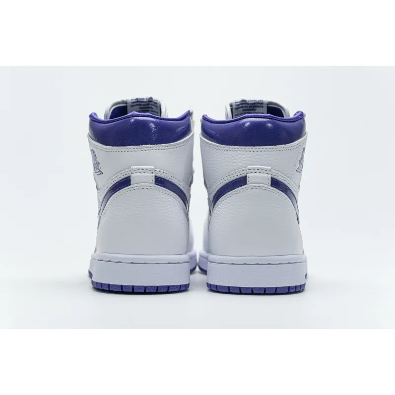 Air Jordan 1 Retro High OG White Purple CD0461-151