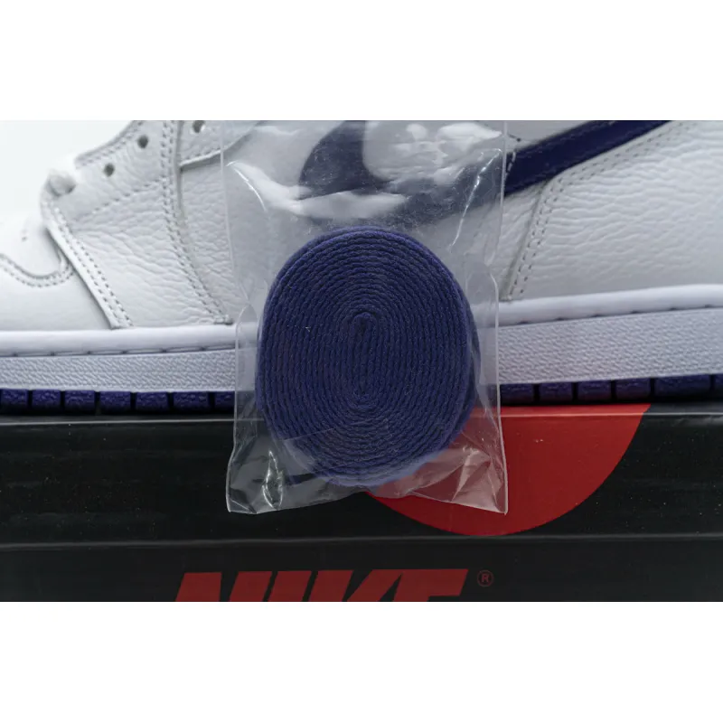 Air Jordan 1 Retro High OG White Purple CD0461-151