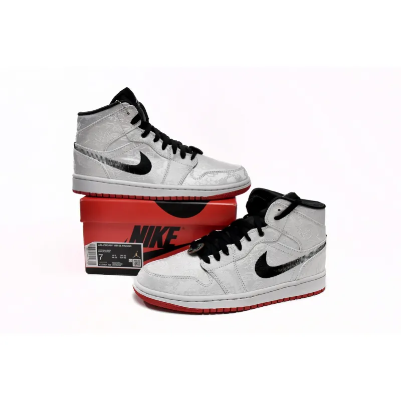 Air Jordan 1 Mid SE Fearless Edison Chen CLOT CU2804-100