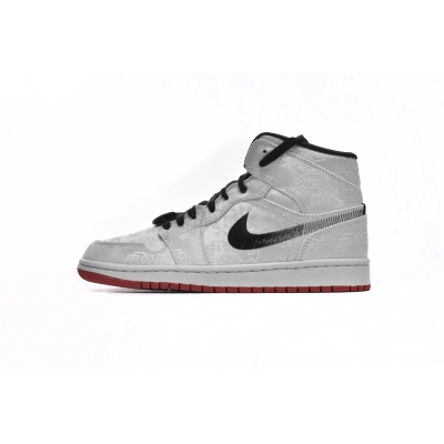 Air Jordan 1 Mid SE Fearless Edison Chen CLOT CU2804-100 01