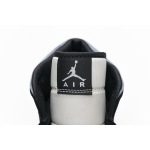  Air Jordan 1 Mid Satin Grey Toe 852542-011