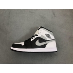  Air Jordan 1 Mid White Shadow 554724-073