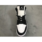  Air Jordan 1 Mid White Shadow 554724-073