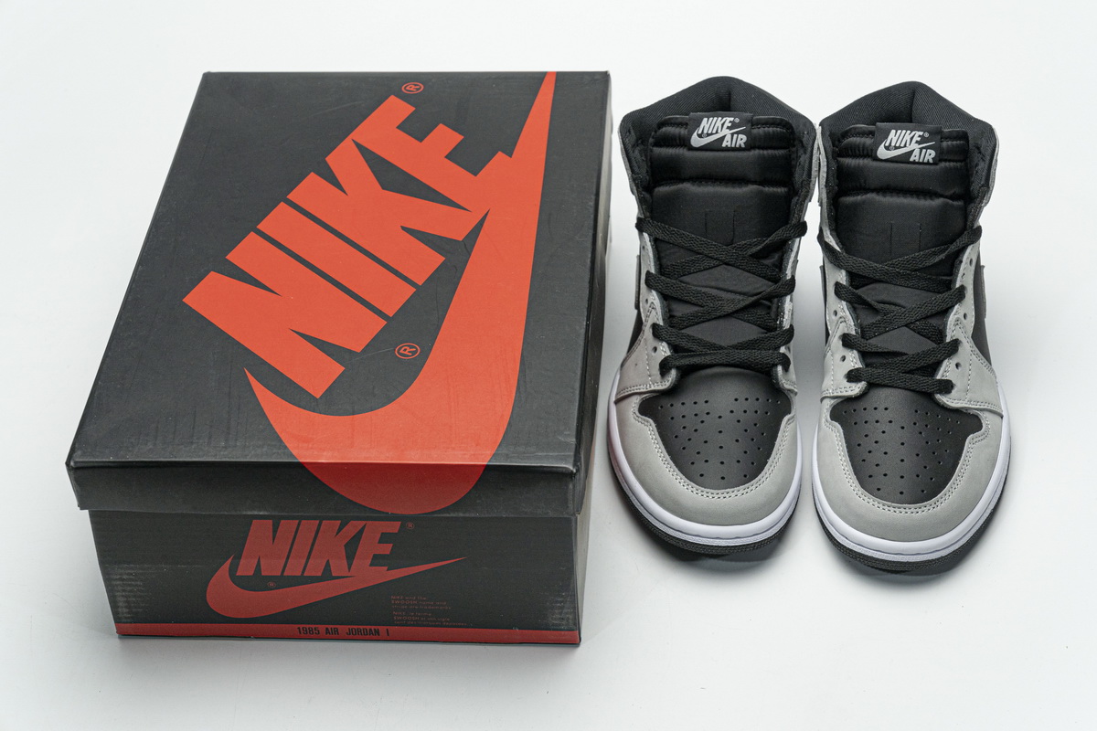 Air Jordan 1 Shadow 2.0 Jordan 1 Shadow 2.0 Black Light Smoke Grey 555088-035