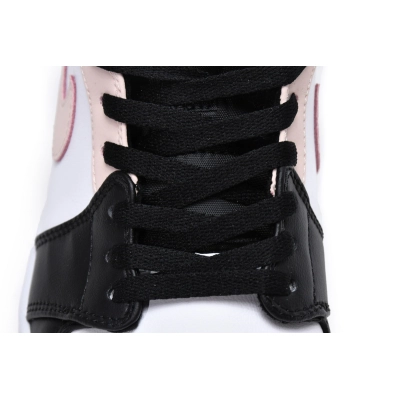 Air Jordan 1 Mid Crimson Tint Toe (GS) 554725-133 02