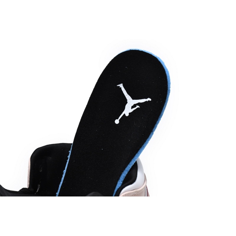 Air Jordan 1 Mid Crimson Tint Toe (GS) 554725-133