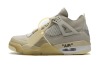 OFF White x Air Jordan 4 Retro Sail  CV9388-100  (Best Quality)
