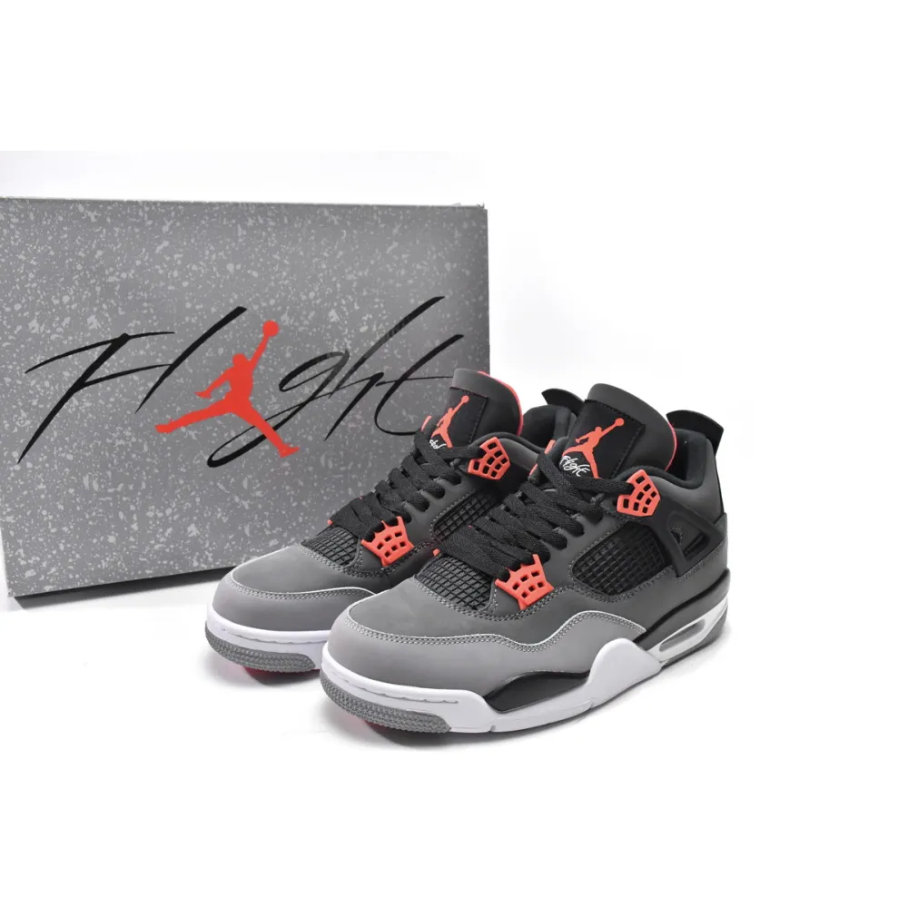 Air Jordan 4 Red Glow Infrared DH6927-061 (Top Quality)