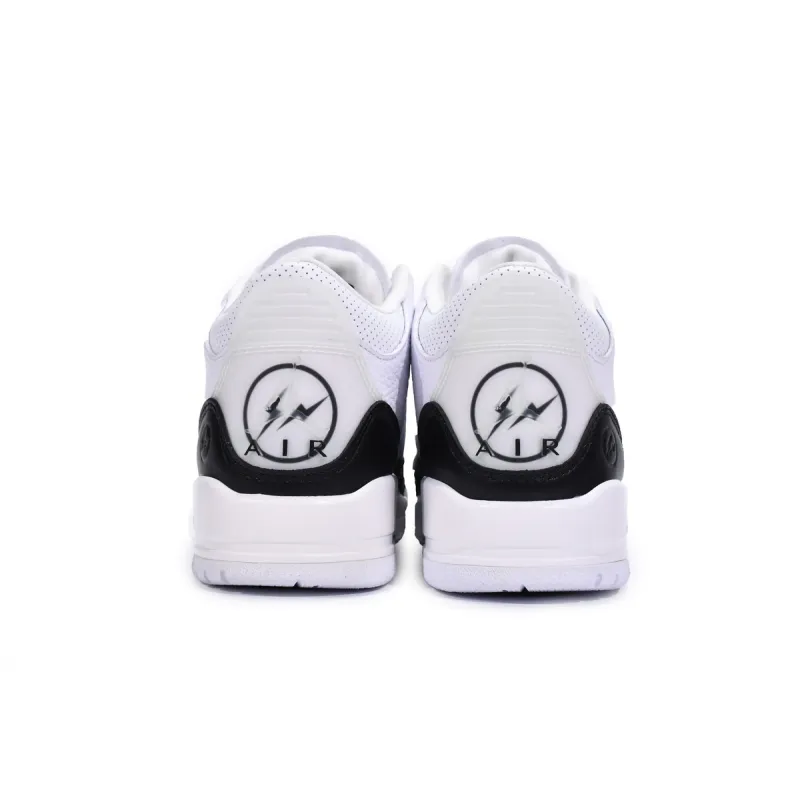  Fragment Design x Air Jordan 3 Black White DA3595-100