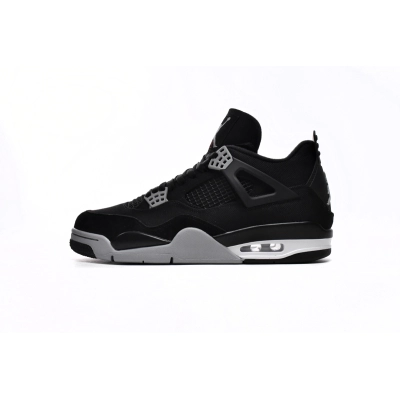 Cheap Air Jordan 4 Retro Black Canvas DH7138-006 01