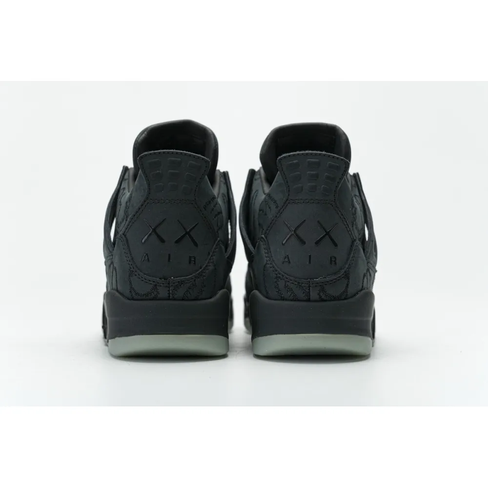 Air Jordan 4 Retro KAWS Black  930155-001