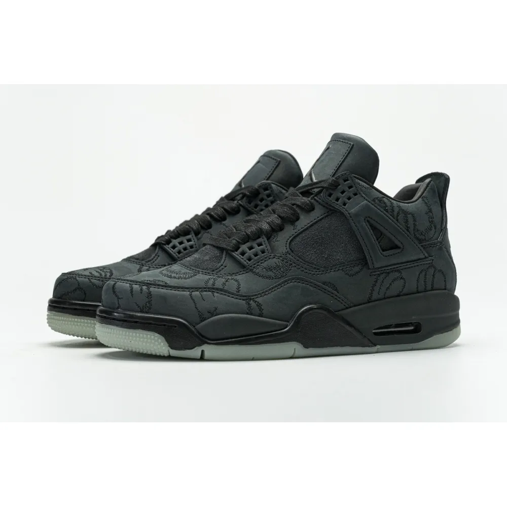 Air Jordan 4 Retro KAWS Black  930155-001