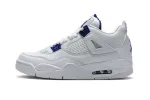 Air Jordan 4 Retro Purple Metallic CT8527-115  (Top Quality)
