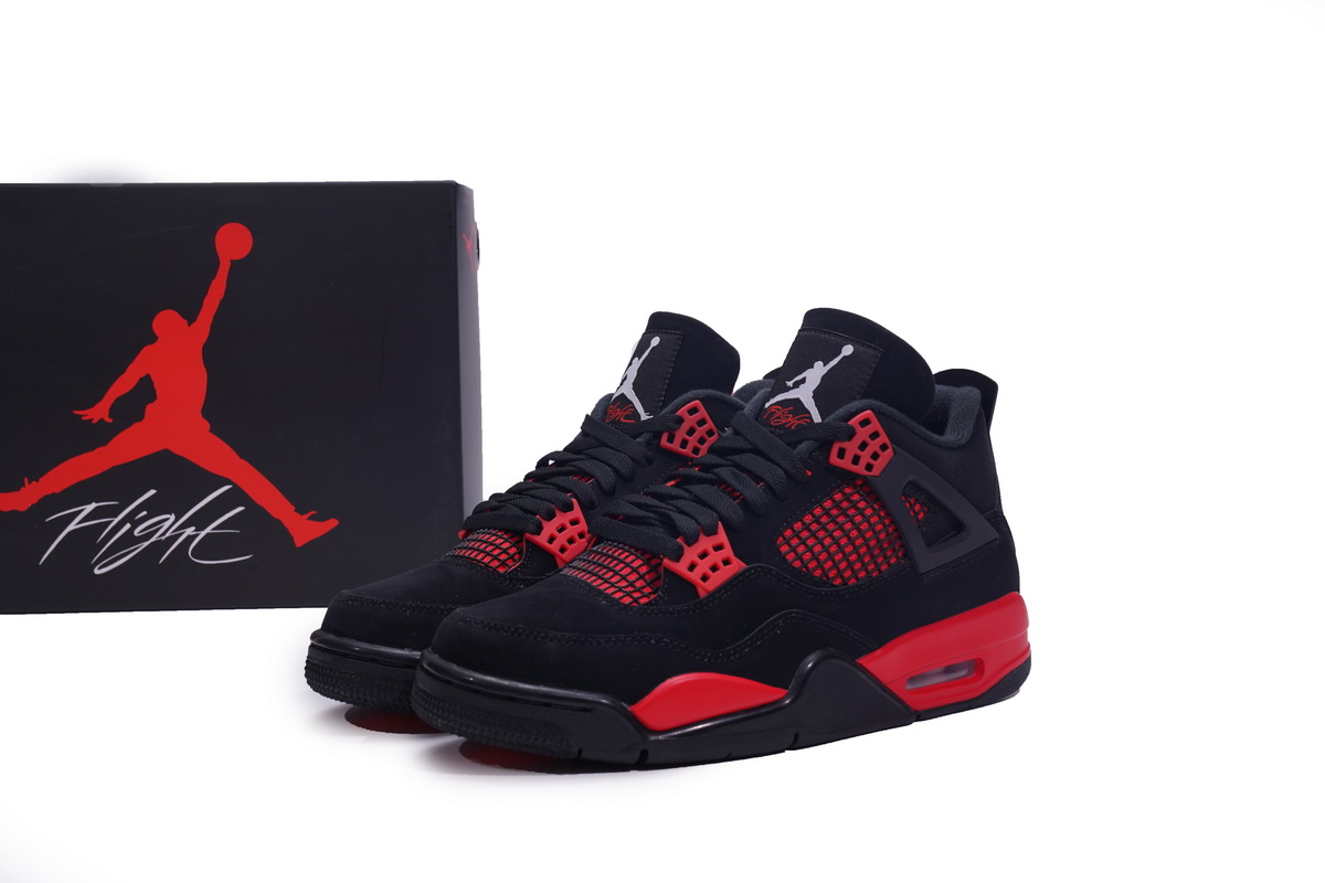 Air Jordan 4 Retro Red Thunder CT8527-016 (Top Quality)