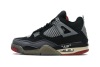 OFF White x Air Jordan 4 Retro Bred  CV9388-001