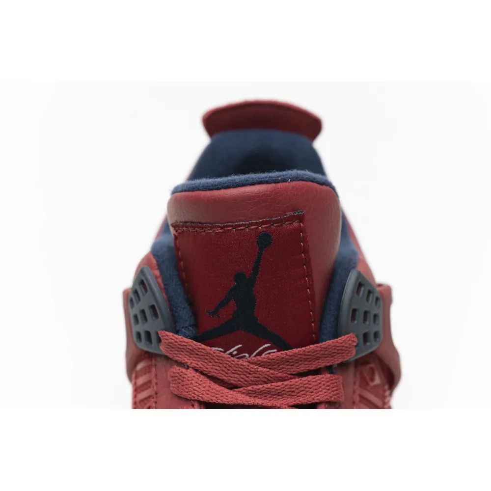 Air Jordan 4 Retro FIBA Gym Red  CI1184-617 (Top Quality)