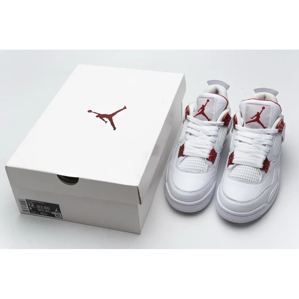 Air Jordan 4 Retro Metallic Red CT8527-112 (Top Quality)