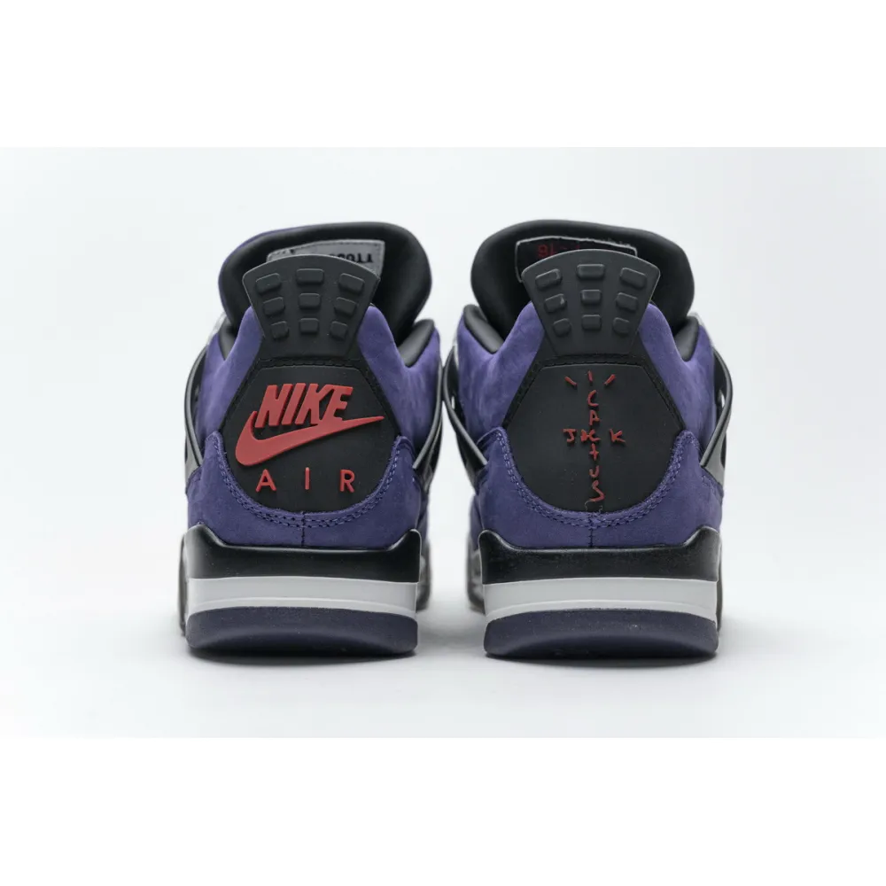 Travis Scott x Air Jordan 4 Retro Purple 766302