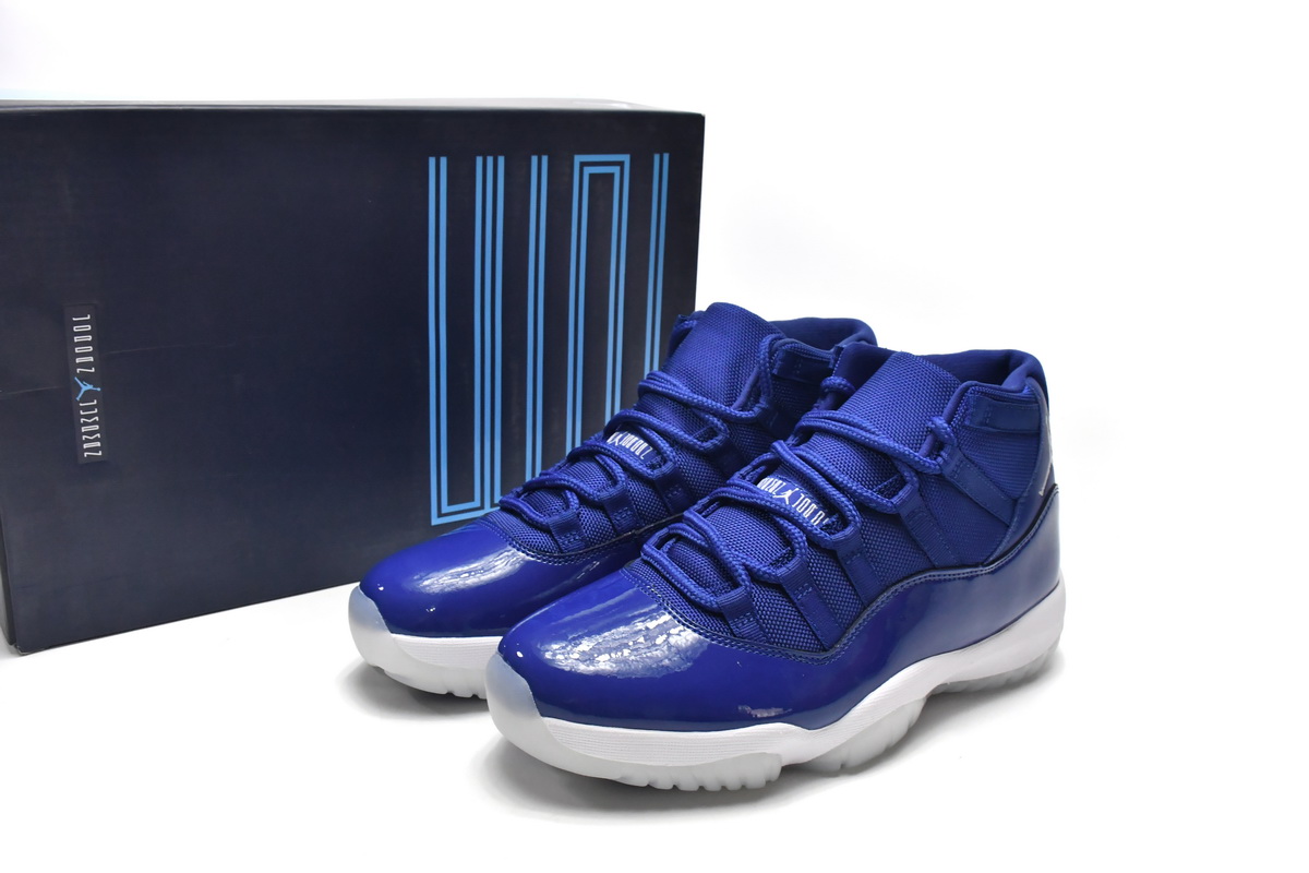 Air Jordan 11 High Retro Midnight Navy White 378037-100