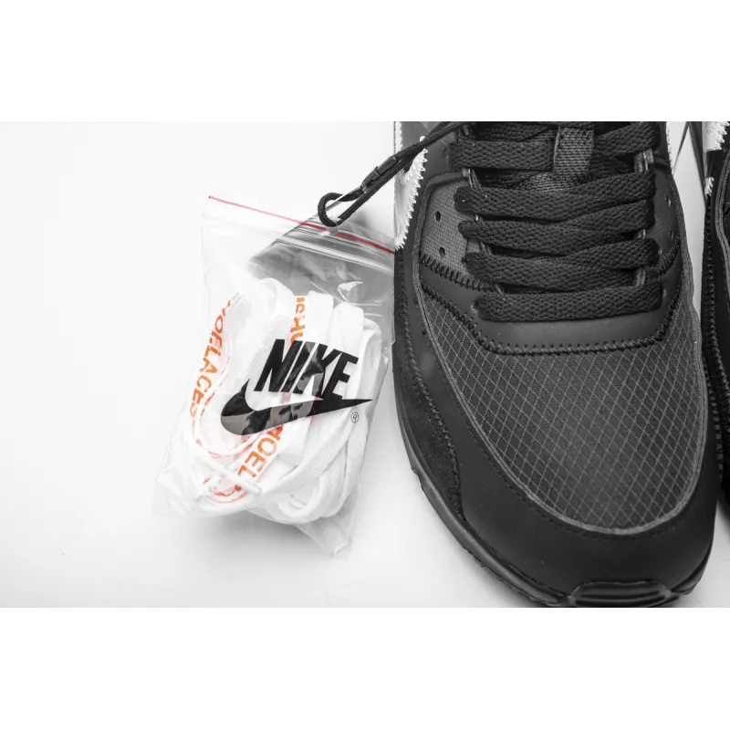 Off-White x Nike Air Max 90 “All Black” AA7293-001