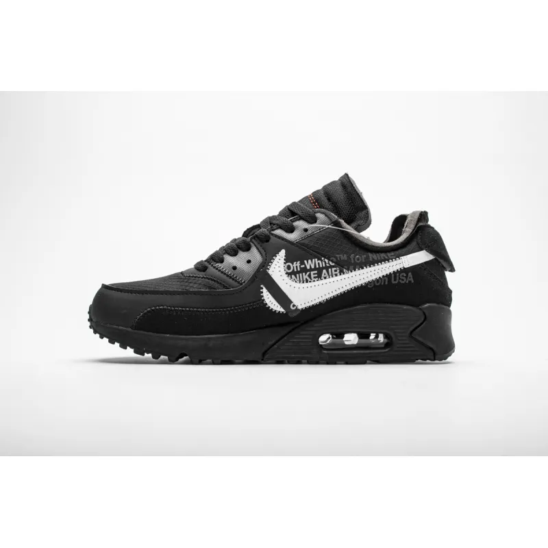 Off-White x Nike Air Max 90 “All Black” AA7293-001