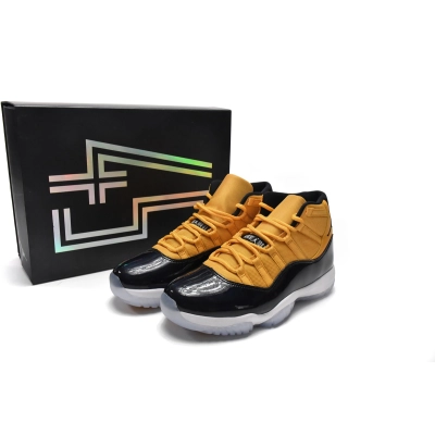 Air Jordan 11 High  Retro Black Yellow CT8012-118 02