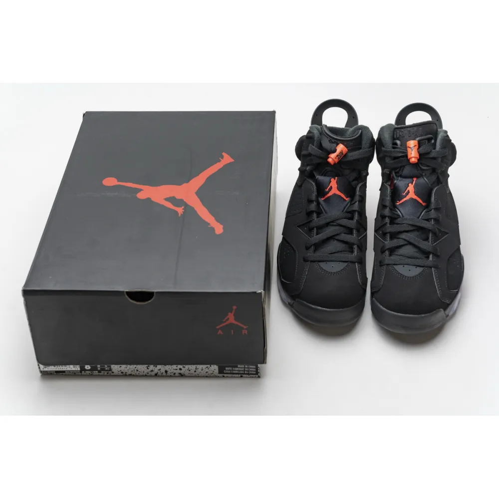 Air Jordan 6 Black Infrared  384664-060