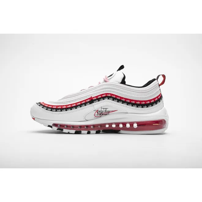 Nike Air Max 97 Sketch Logo White Black Red CK9397-100