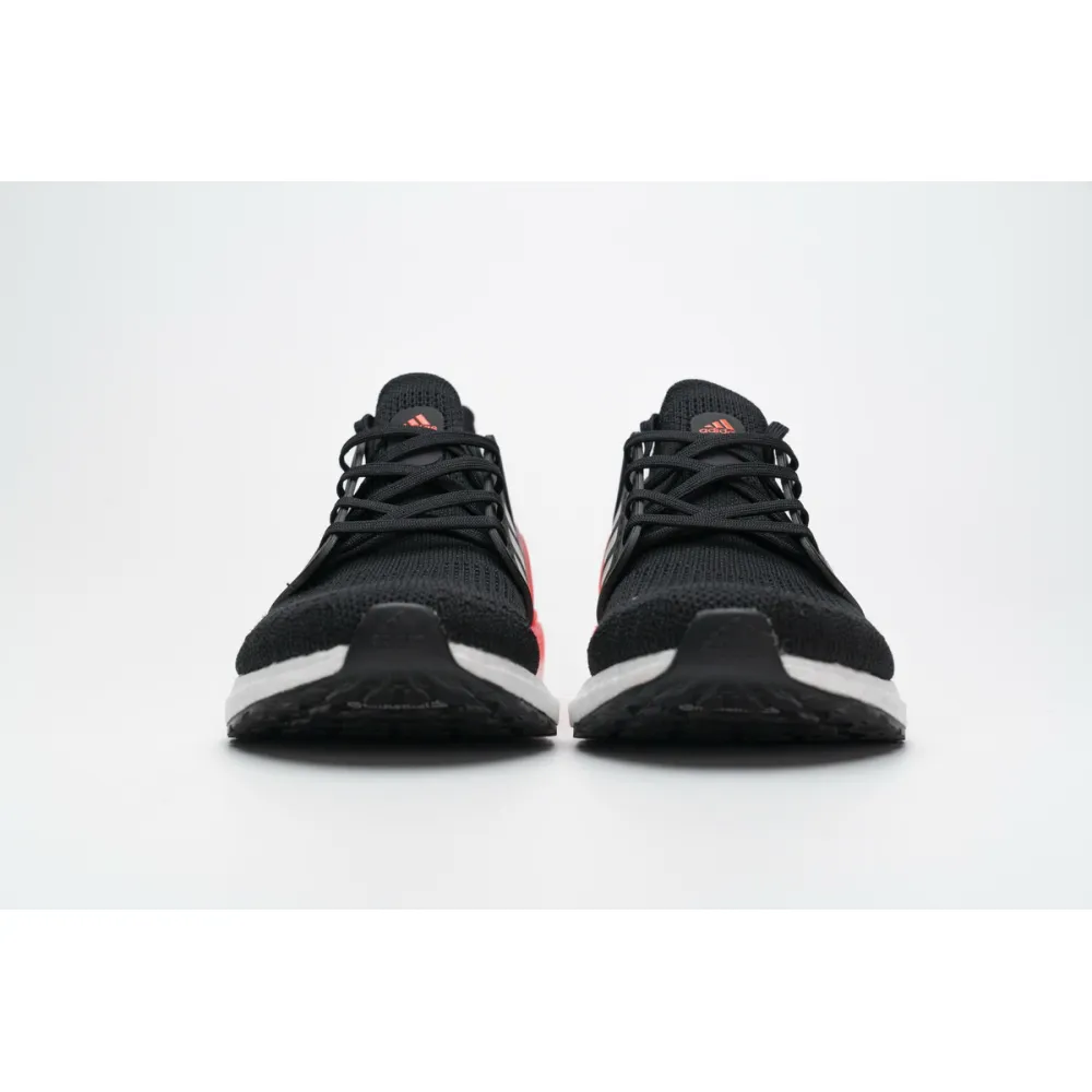  Adidas Ultra Boost 20 Core Black Signal Coral EG0756