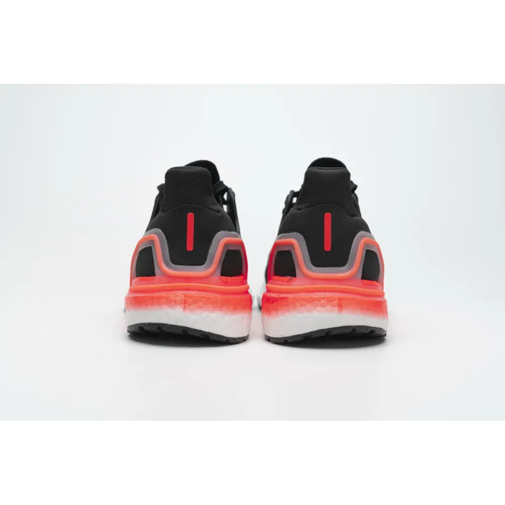  Adidas Ultra Boost 20 Core Black Signal Coral EG0756