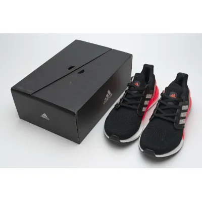  Adidas Ultra Boost 20 Core Black Signal Coral EG0756 02