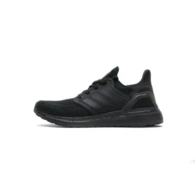  Adidas Ultra Boost 20 Triple Black EG0691 01