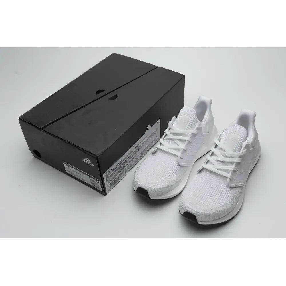  Adidas Ultraboost 20 Triple White EF1042