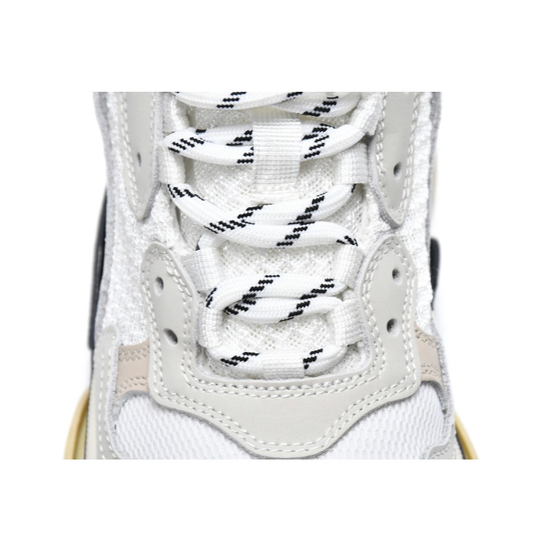  Balenciaga Triple S White Dark Grey Red 524037 W09E1 9000