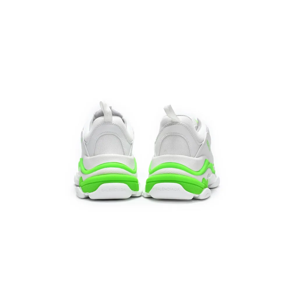  Balenciaga Triple S White Grey Green 524039 W2CA3 5390