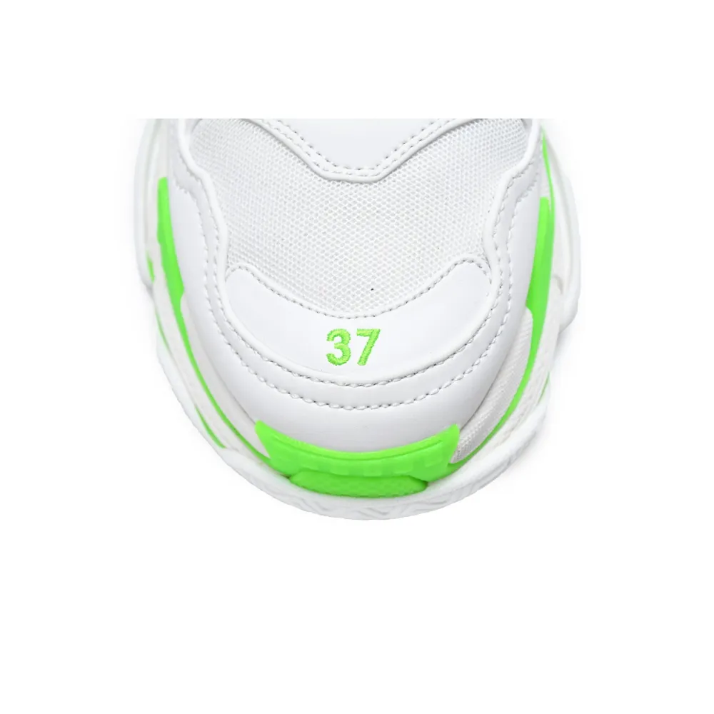  Balenciaga Triple S White Grey Green 524039 W2CA3 5390