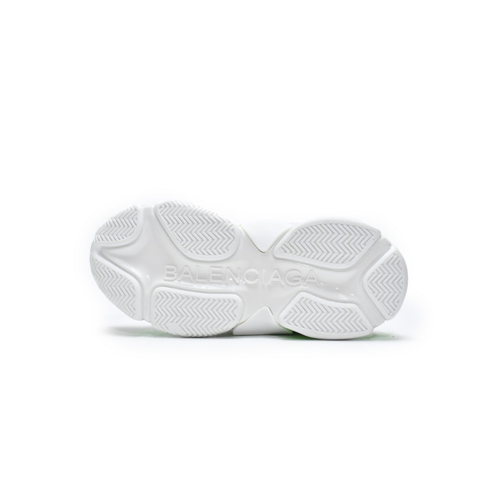  Balenciaga Triple S White Grey Green 524039 W2CA3 5390