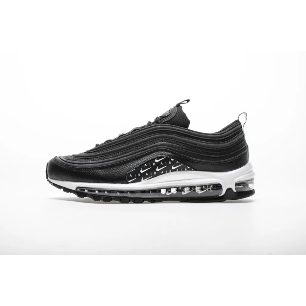 Nike Air Max 97 Swoosh Air Logos Black White AR7621-001