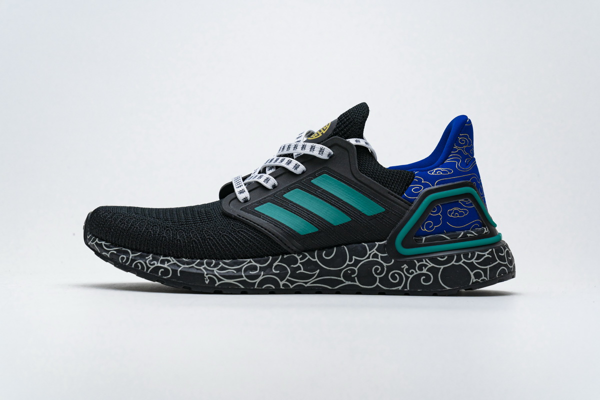 Adidas Ultra BOOST 20 Black Glory Green FX8887
