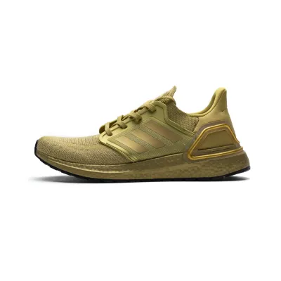 Adidas Ultra Boost 20 Gold Metallic EG1343 01