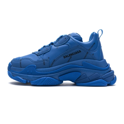 Balenciaga Triple S Letter Blue 536737 W06E2 0848  01