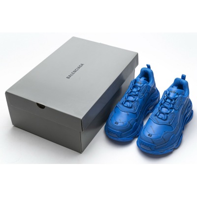 Balenciaga Triple S Letter Blue 536737 W06E2 0848  02