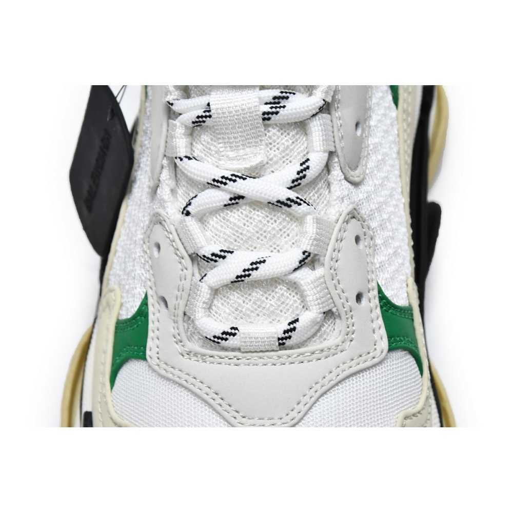 Balenciaga Triple S White Green 536737 W09O1 9090 