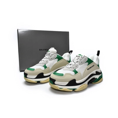 Balenciaga Triple S White Green 536737 W09O1 9090  02