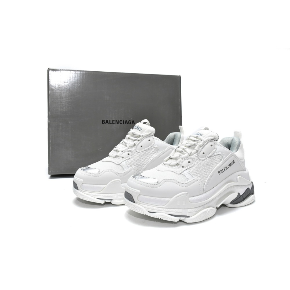 Balenciaga Triple S White Silver 524039 W2FS4 120