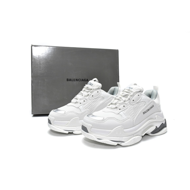 Balenciaga Triple S White Silver 524039 W2FS4 120