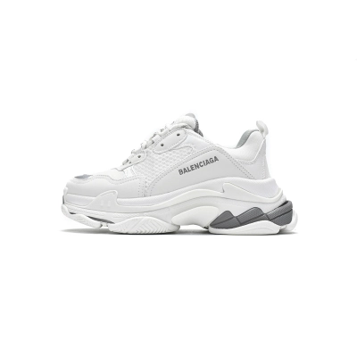 Balenciaga Triple S White Silver 524039 W2FS4 120 01
