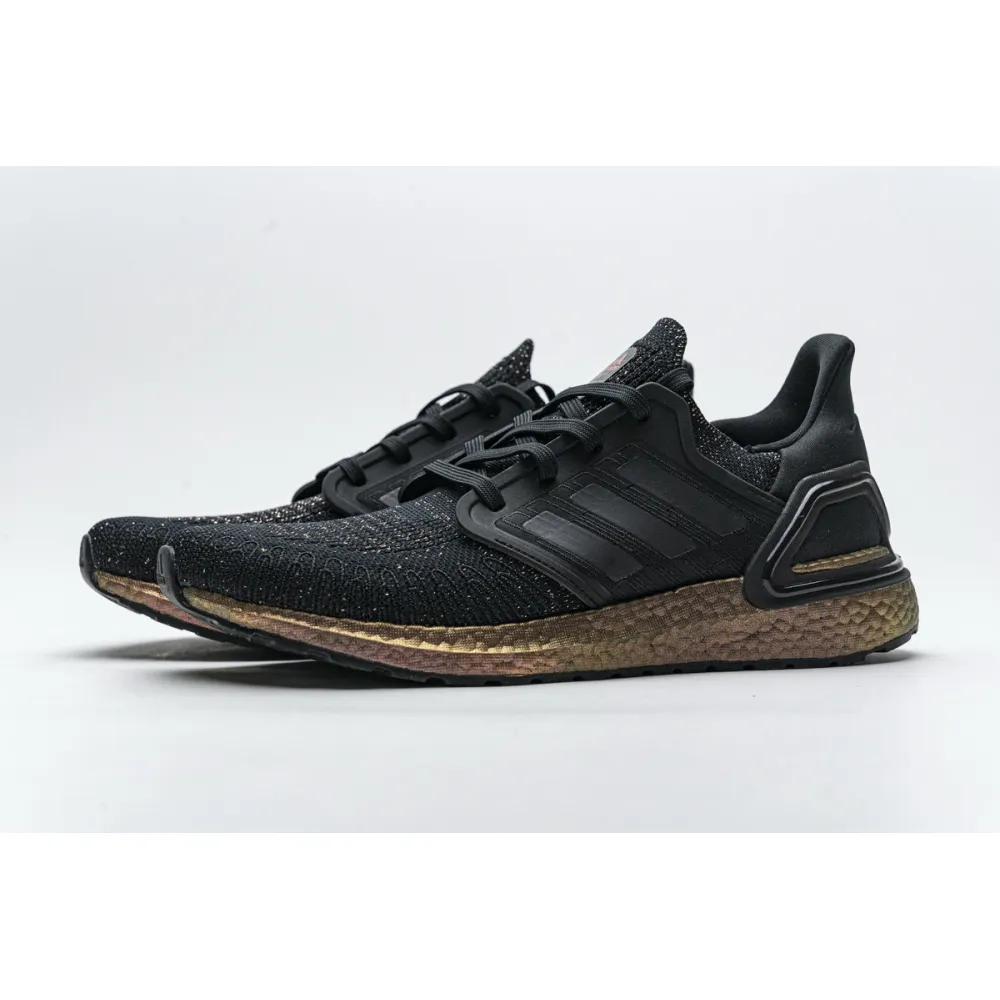  Adidas Ultra Boost 20 Black Signal Pink FV8335