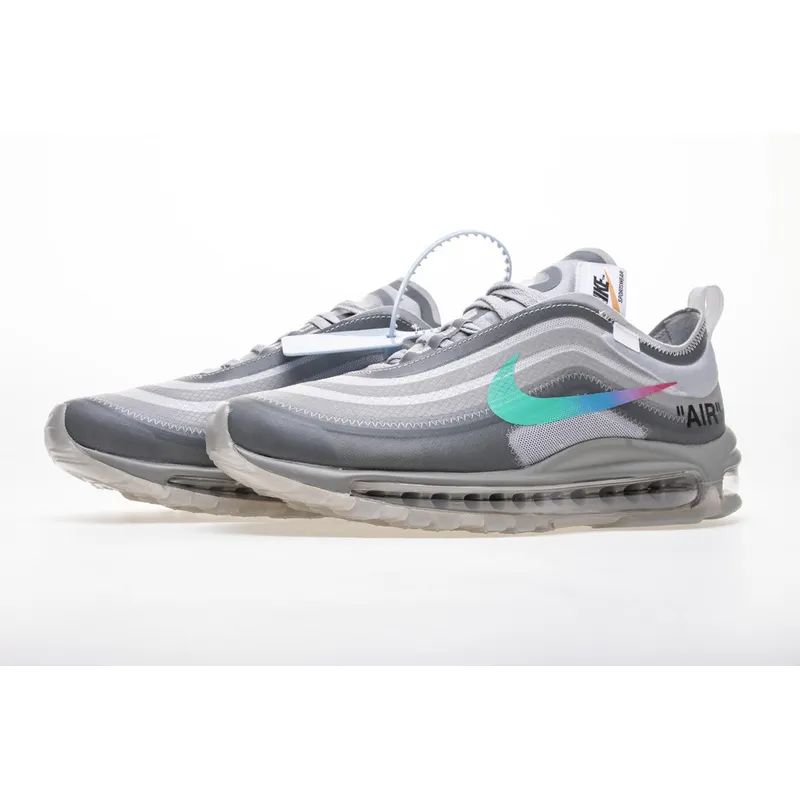 OFF WHITE X Nike Air Max 97 “Wolf Grey Menta” 